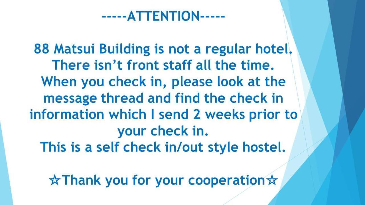 88 Matsui Building Sapporo Aparthotel Buitenkant foto
